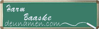 Harm Baaske Visitenkarte